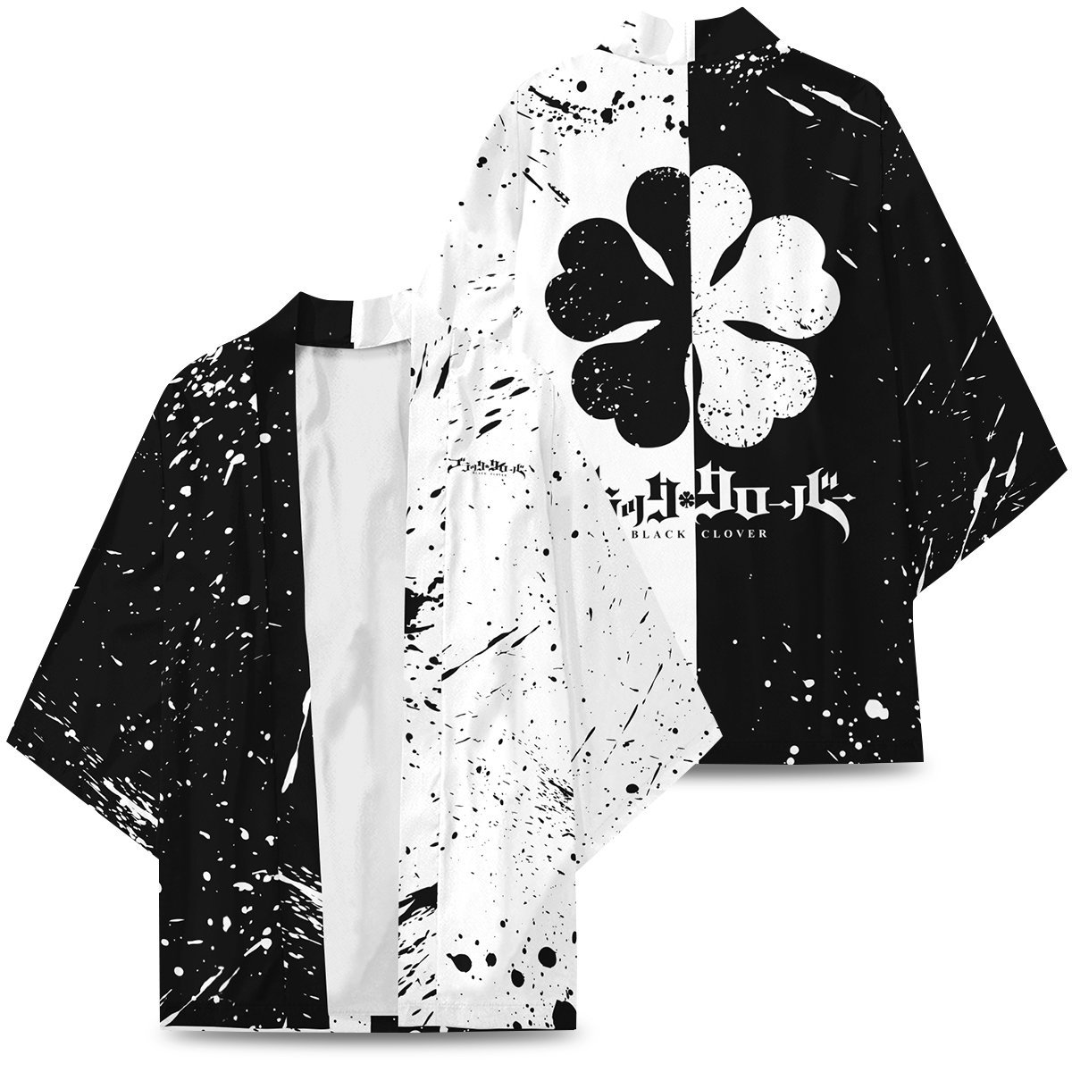 Five-Leaf Clover Kimono FDM3107 S Official Anime Kimono Merch