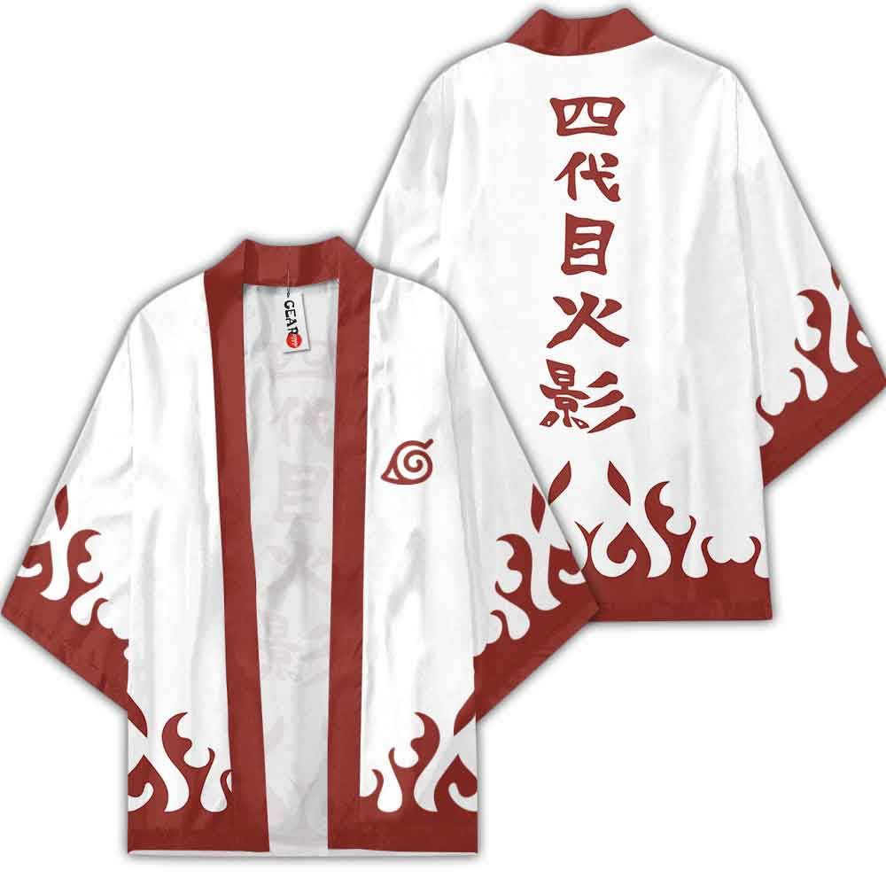 Minato Kimono Uniform Anime Naruto Merch Clothes GOT1308 Unisex / S Official Anime Kimono Merch