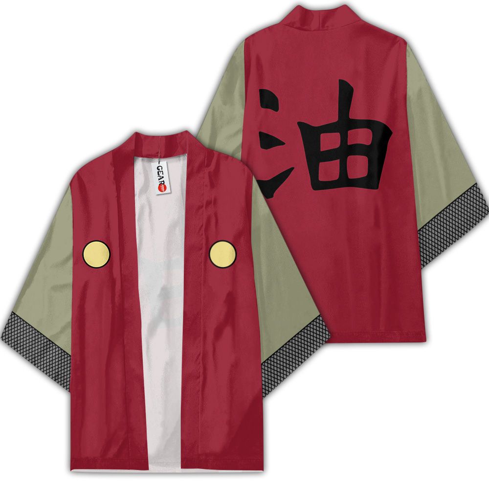 Jiraiya Kimono Uniform Anime Naruto Merch Quần áo GOT1308 Unisex / S Official Anime Kimono Merch
