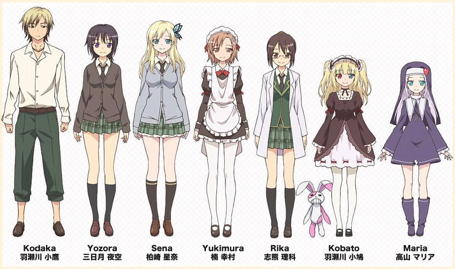 haganai cast - Anime Kimono